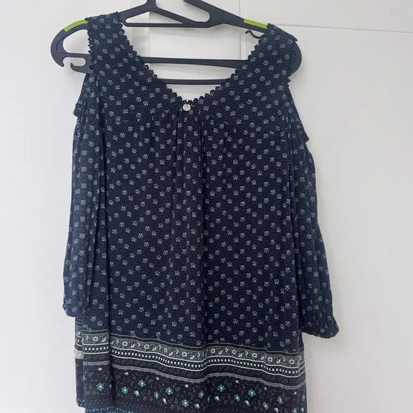 [BUNJANG] Thursday Island Blouse (Near Mint Condition) / 써스데이아일랜드 블라우스 (새상품급)