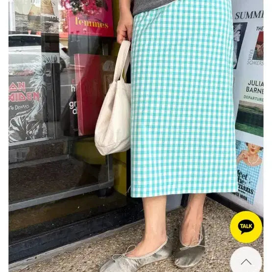 [BUNJANG] Degrease Mari Gingham Check Skirt (MADE) S / 디그리스 마리 깅엄체크 스커트(MADE) S