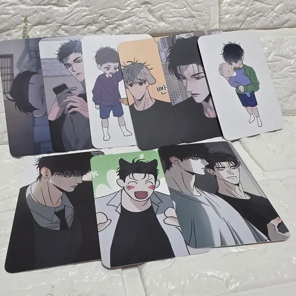 [BUNJANG] Toonique Ohryu Artist Exhibition Sanggeuk Bimanh Ex Photocard Bundle Set / 투니크 오류작가전 상극 비많엑 방문포카 방포 9장 풀셋 드볼