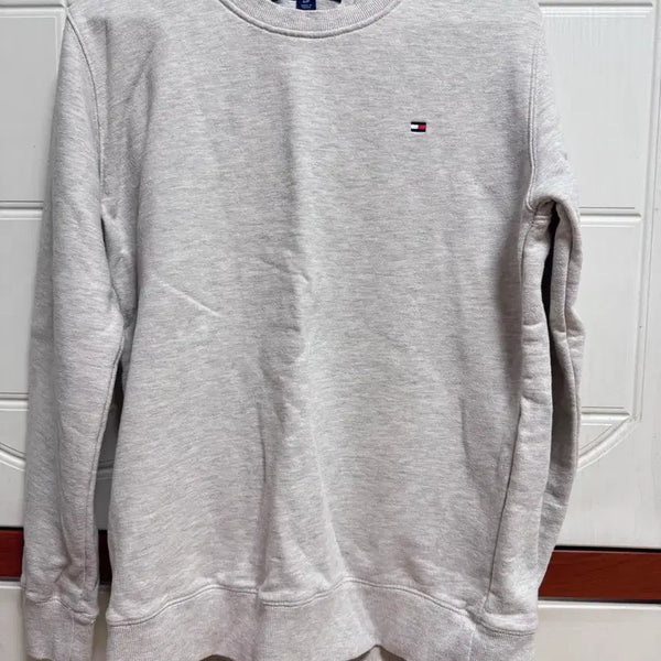 [BUNJANG] Tommy Hilfiger Gray Sweatshirt T-Shirt / 타미힐피거 그레이 맨투맨 티셔츠