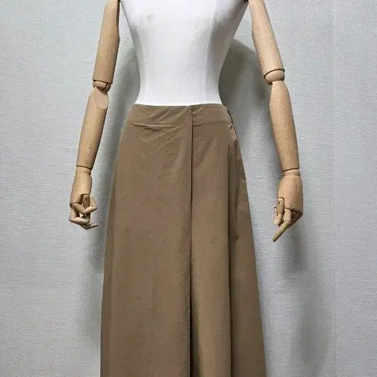 [BUNJANG] ON&SUNDRY A-Line Wide Leg Pants Beige / 온앤선드리 바지