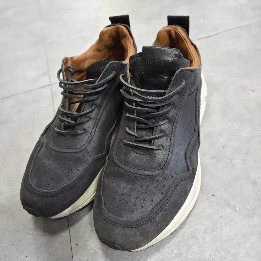 [BUNJANG] BUTTERO Vinci Calfskin Sneakers 280 / 부테로 BUTTERO빈치 송아지가죽 스니커즈 280