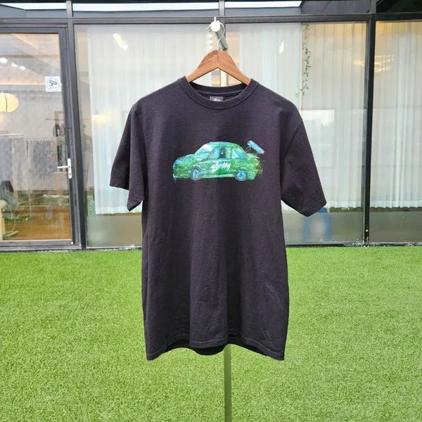 [BUNJANG] Stussy Lace Car T-Shirt / 스투시 레이스 카 티셔츠