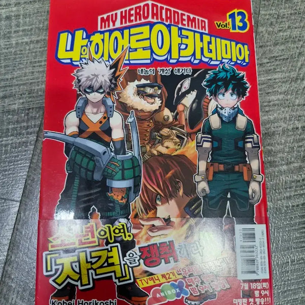[BUNJANG] My Hero Academia Vol. 13 Manga / 나의 히어로 아카데미아 13권 만화책 판매