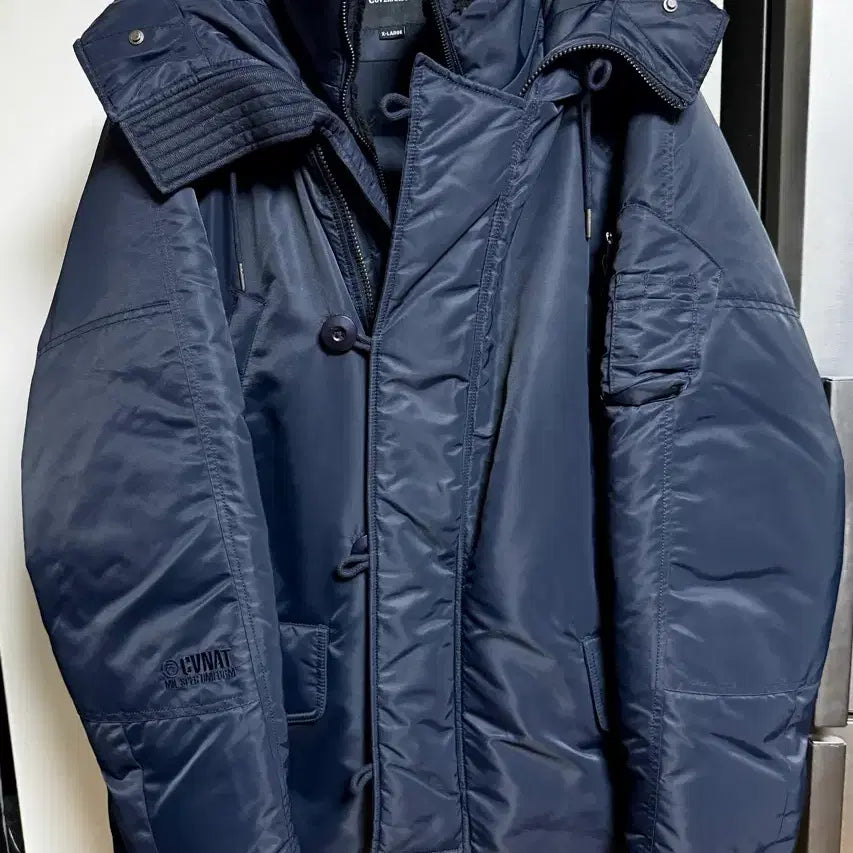[BUNJANG] Covernat Wolverine N3B Down Parka Navy XL / 커버낫 울버린 N3B 다운파카 네이비 신품급 XL