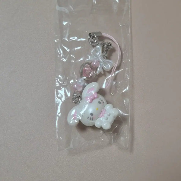 [BUNJANG] Sanrio Snow Rabbit Kitty Angel & Devil Series Strap / 산리오 눈토끼 키티 스트랩 천사와악마 시리즈