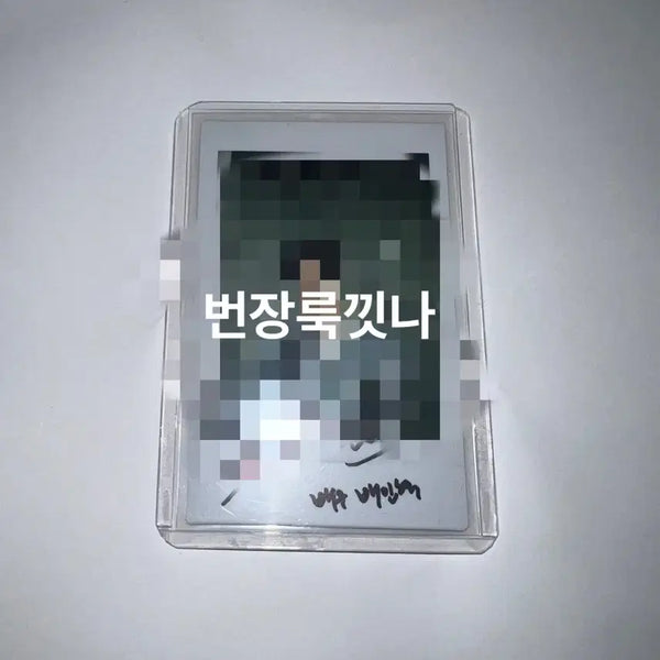 [BUNJANG] Bae In-hyuk Signed Polaroid / 배우 배인혁 싸인 폴라로이드 싸폴