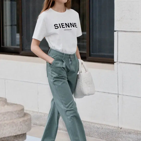[BUNJANG] Sienne Pin Tuck Cotton Pants / 시엔느 핀턱 팬츠