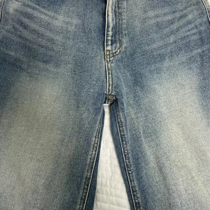 [BUNJANG] Studio Table Double Waist Wide Denim Jeans / 스튜디오테이블 DOUBLE WAIST WIDE DENIM