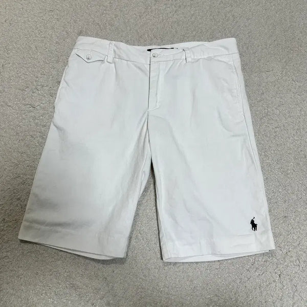 [BUNJANG] Polo Ralph Lauren White Shorts / 폴로 랄프로렌 화이트 반바지 팬츠 8