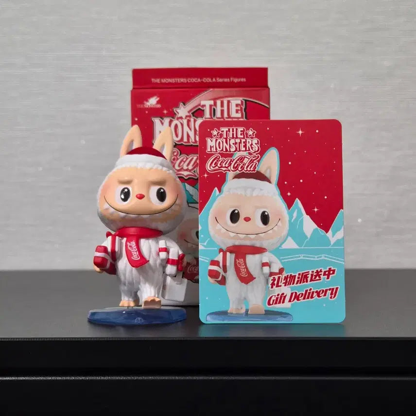 [BUNJANG] Pop Mart Labubu Coca-Cola Figure / [팝마트] 8.8cm 라부부 피규어 코카콜라 선물 배송