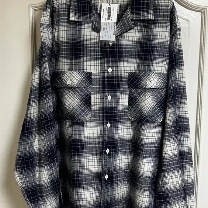 [BUNJANG] Heritagefloss One Washed Plaid Shirt Size S / [S]헤리티지플로스 원 워시드 플레이드 셔츠 새상품