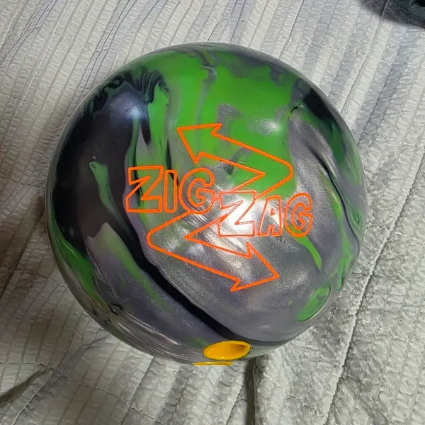 [BUNJANG] Zig Zag Bowling Ball 15lb / 중고 볼링 볼링공 15p 지그재그 덤리스 투핸드 1회지공 팝니다