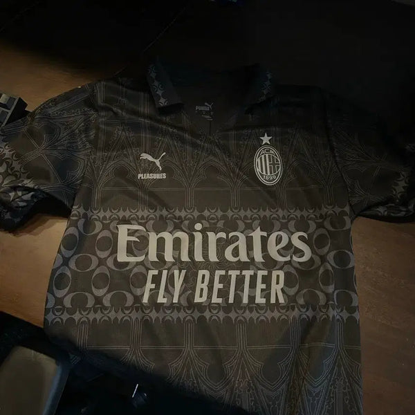 [BUNJANG] AC Milan x Pleasures Replica Jersey S / AC밀란 x 플레져스 저지 레플리카 s