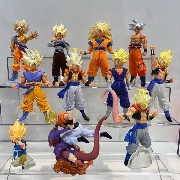 [BUNJANG] Dragon Ball HG Figures Bundle Set - Gogeta, Vegito, Super Saiyan 3 Goku / 주말 할인! 드래곤볼 HG 피규어 일괄 판매 고지타 베지트 초3 손오공