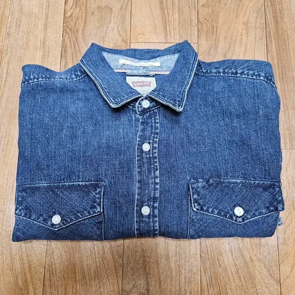 [BUNJANG] Levi's Western Denim Shirt / 리바이스 웨스턴 데님 셔츠