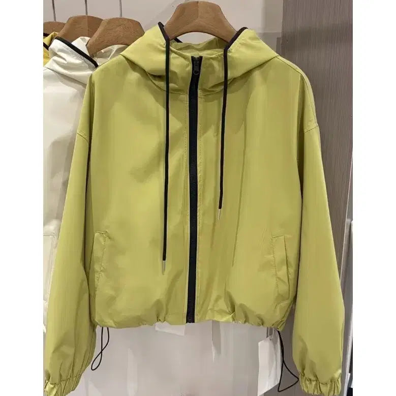 [BUNJANG] Hooded Windbreaker Jacket / 바람막이 후드 자켓