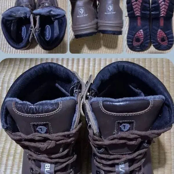 [BUNJANG] Blackyak Zipper Safety Boots / 블랙야크 지퍼식안전화 255(260) 택비포함