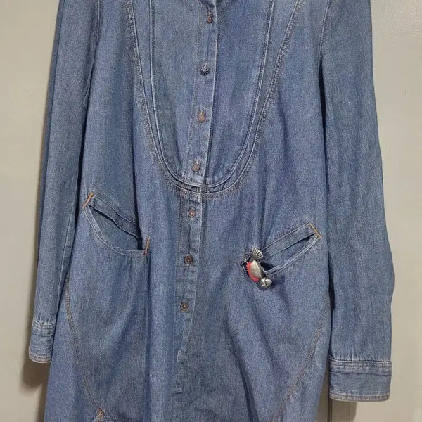 [BUNJANG] O'z 2nd Denim Dress / 오즈세컨데님원피스