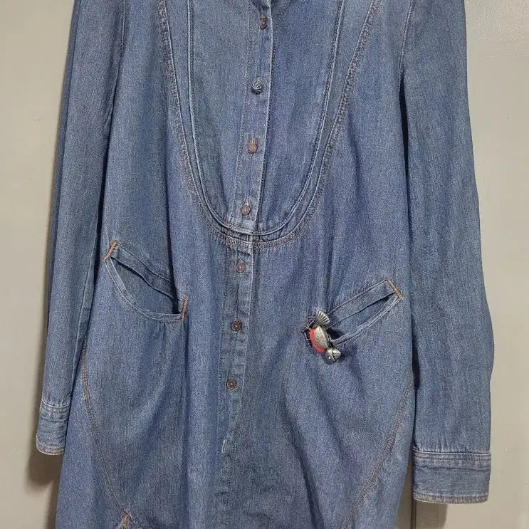 [BUNJANG] Ozcecon Denim Dress / 오즈세컨데님원피스