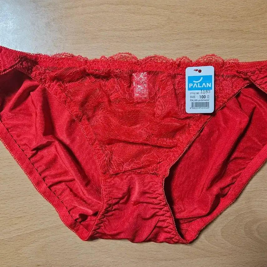 [BUNJANG] Lace Panty (Size 100) / 새)팬티레드.95.100.레이스팬티