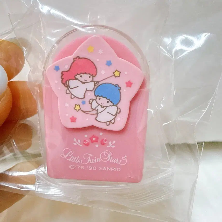 [BUNJANG] Sanrio Classic Little Twin Stars Kiki Lala Eraser (1990) / 산리오 고전 리틀트윈스타 키키라라 지우개 (1990) (새상품 변색x)
