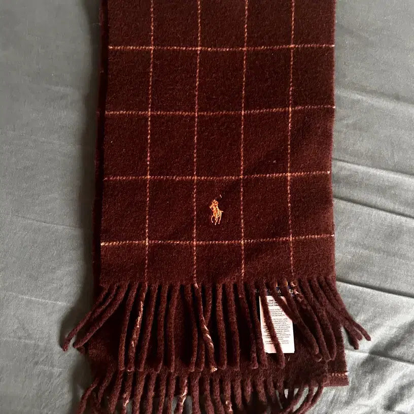 [BUNJANG] Polo Wool Scarf / 폴로 울 머플러