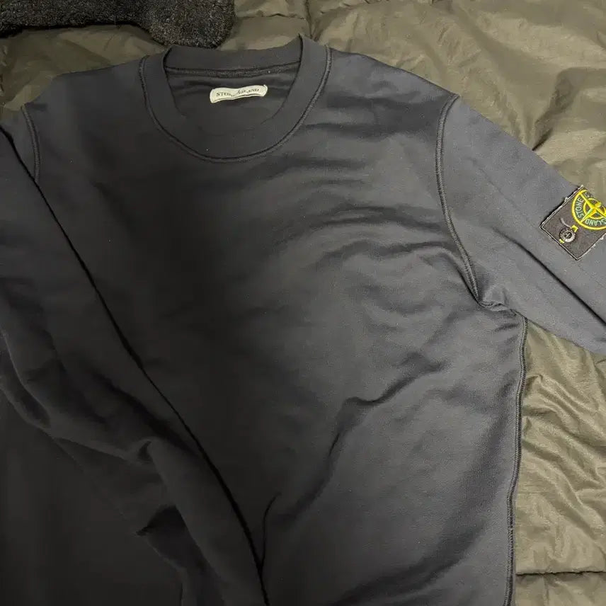 [BUNJANG] Stone Island Sweatshirt Navy L / 스톤아일랜드 맨투맨 네이비 (L)