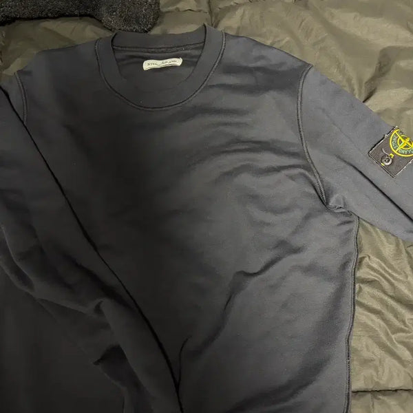 [BUNJANG] Stone Island Sweatshirt Navy L / 스톤아일랜드 맨투맨 네이비 (L)