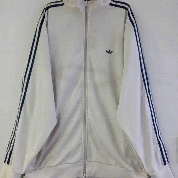 [BUNJANG] Adidas Beckenbauer Beige Navy Cream Track Top Jersey XL / 아디다스 BB 베켄바우어 베이지네이비 크림 트랙탑져지 105/XL