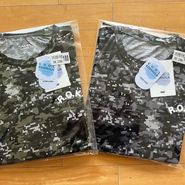 [BUNJANG] ROKA Military Functional Long Sleeve T-Shirt (Short Sleeve Available) / <여름신상품> ROKA 밀리터리 기능성 긴팔티셔츠 - 반팔도가능합니다.