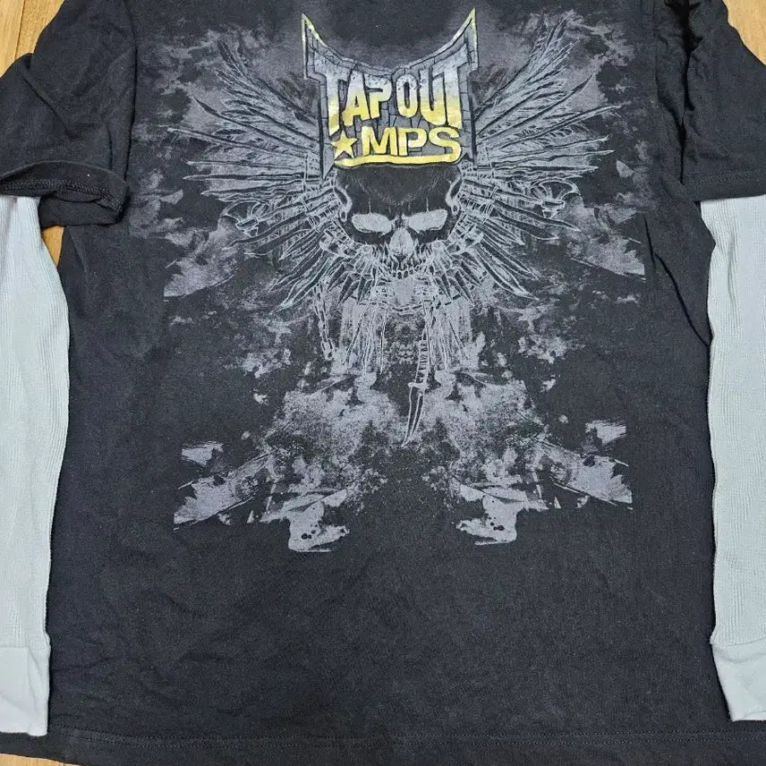 [BUNJANG] Tapout Vintage Long Sleeve T-Shirt / 탭아웃 빈티지 긴팔티