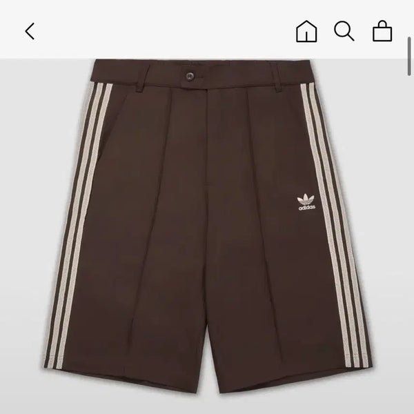 [BUNJANG] Adidas Bermuda Short Pants - Shadow Brown / 아디다스 버뮤다 숏 팬츠 - 쉐도우브라운
