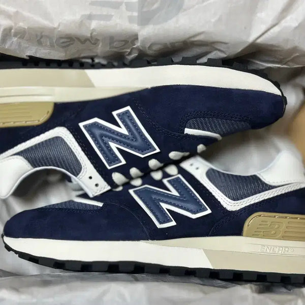 [BUNJANG] New Balance 574 Legacy Navy (U574LGBB) Men's Sneakers - Size 255 / <255>뉴발란스 574 래거시 네이비
