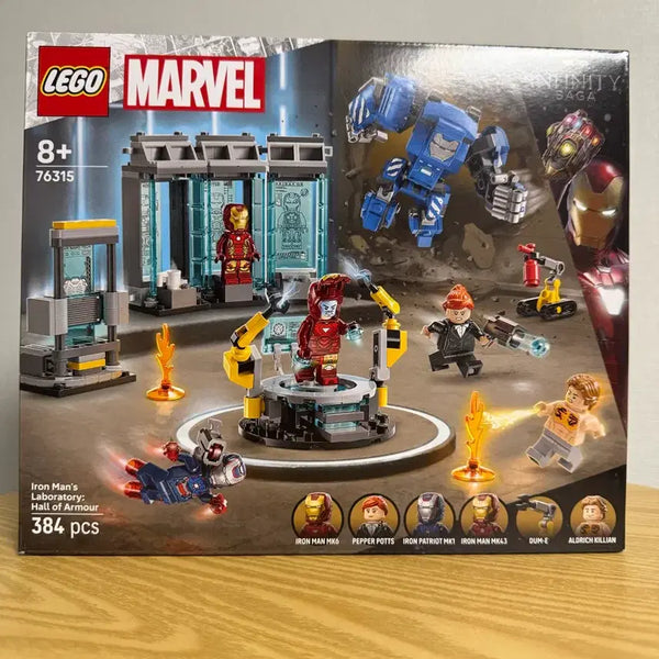 [BUNJANG] LEGO Marvel 76315 Iron Man's Lab Hall of Armor / 레고 마블 76315 슈퍼히어로 아이언맨의 연구실 홀 오브 아머