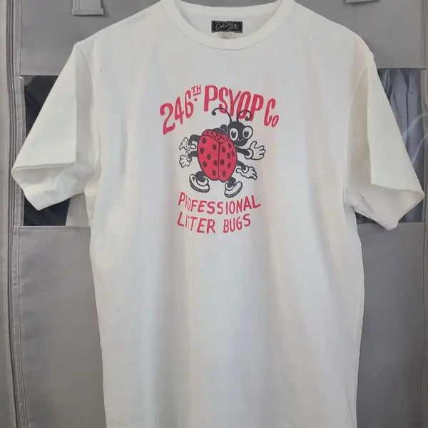 [BUNJANG] Collimbo White T-shirt (L) / 콜림보 반팔 티셔츠 L