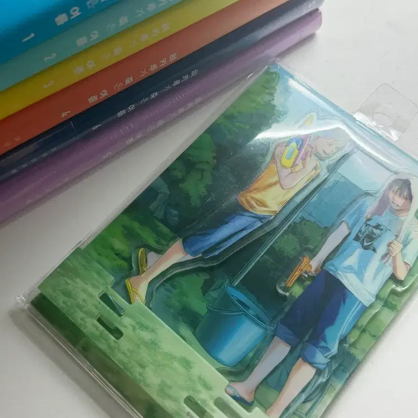[BUNJANG] When Hikaru Died (Hikigyo) Manga Volumes 1-6 Set with Acrylic Diorama / (일괄급처)히카루가 죽은 여름 히죽여 만화책 1~6 아크릴 디오라마