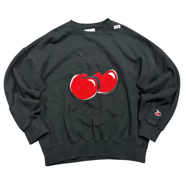 [BUNJANG] Kirsh Black Sweatshirt Vintage / (만원 빈티지) 키르시 블랙 맨투맨