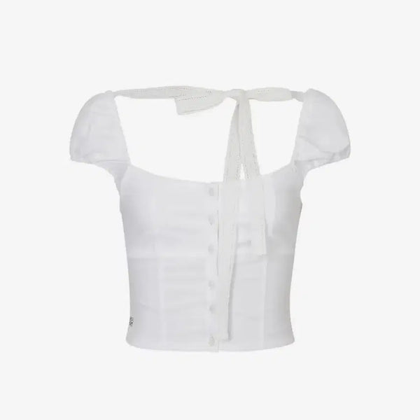 [BUNJANG] Pain Or Pleasure Wendy Ribbon Blouse / 페인오어플레져 웬디 리본 블라우스 wendy ribbon blouse