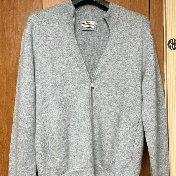 [BUNJANG] Daks Cashmere 100% Zip-Up Cardigan / 닥스 캐시미어 100% 집업 가디건 100