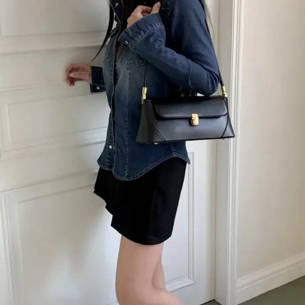 [BUNJANG] Slim Fit Span Denim Shirt / 슬림 스판 청 데님 남방 셔츠