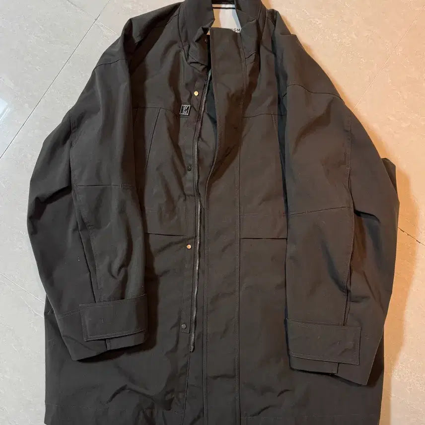 [BUNJANG] Wooyoungmi 22FW Cordura Oversized Jumper (Dark Grey, Size 50) / 우영미 22FW 코듀라 오버핏 점퍼 (그레이, 50 / 105-110)