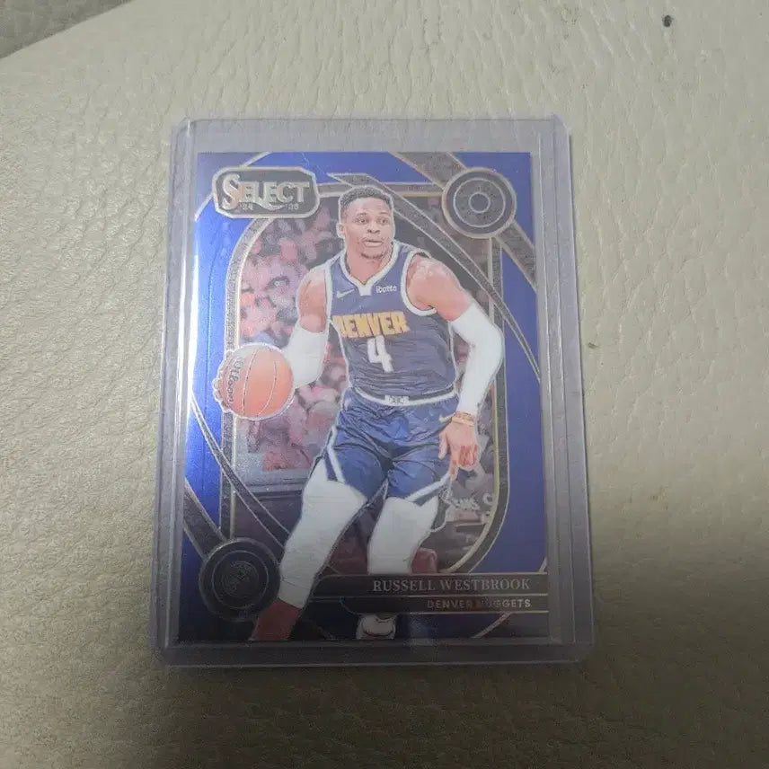 [BUNJANG] 24-25 Panini Select Blue Courtside Prism Russell Westbrook Basketball Card / 24-25 파니니 셀렉트 블루 코트사이드 프리즘 러셀 웨스트브룩