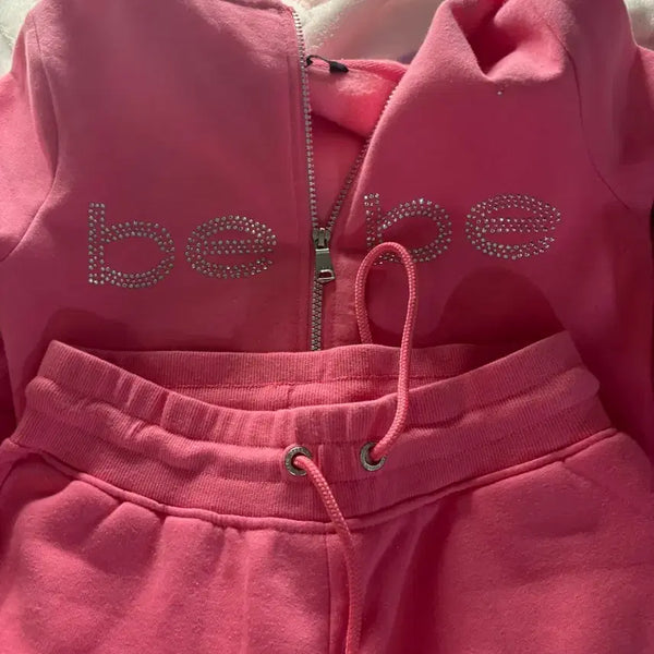 [BUNJANG] Bebe XS Tracksuit Set / 갸루 bebe 정품 새컨디션 xs 트레이닝복 세트