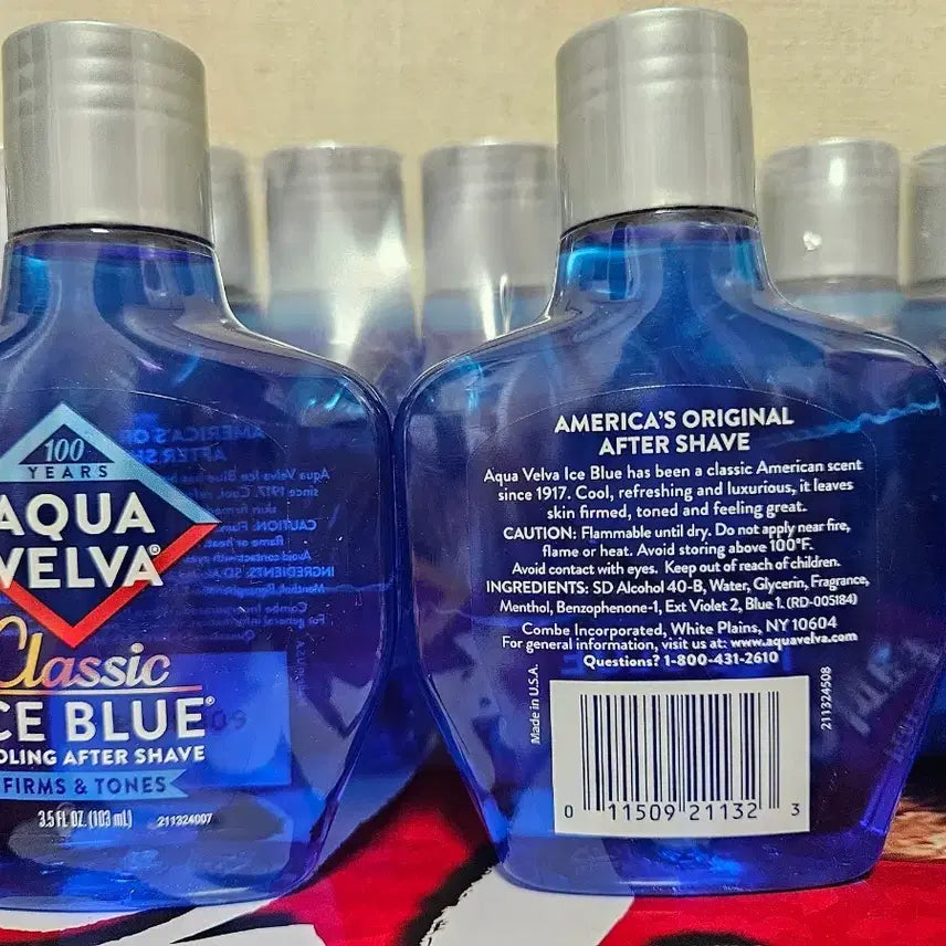 [BUNJANG] Aqua Velva Classic Ice Blue Aftershave (103ml) / 아쿠아 벨바 클래식 아이스 블루 애프터쉐이브 미국산 새제품