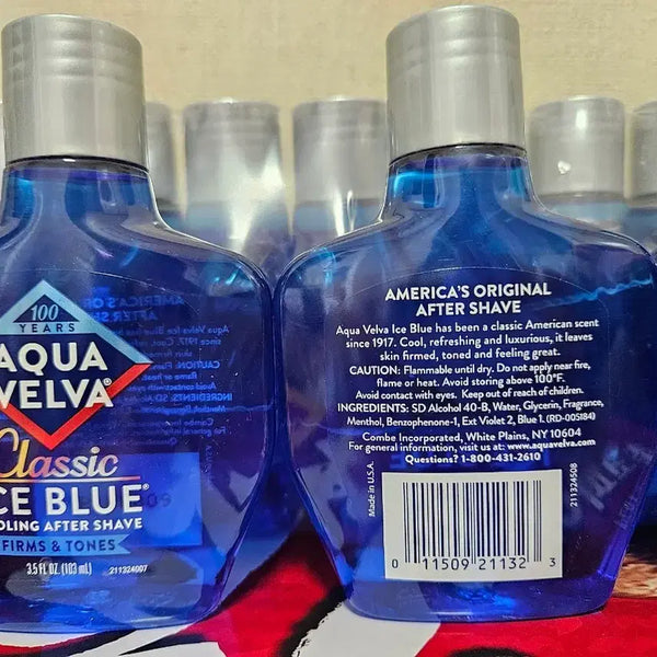 [BUNJANG] Aqua Velva Classic Ice Blue Aftershave (103ml) / 아쿠아 벨바 클래식 아이스 블루 애프터쉐이브 미국산 새제품