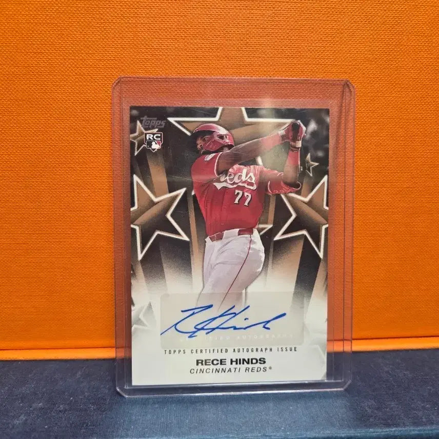 [BUNJANG] Reese Hinds 50th Anniversary Rookie Autograph Baseball Card / 리스 하인즈(Reese Hinds) 50한정 루키 오토