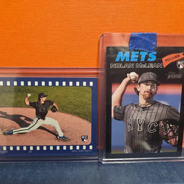 [BUNJANG] Nolan Mclean Rookie SSP Tops Heritage Black Border Card / 놀란 맥린(Nolan Mclean) 루키 SSP 외