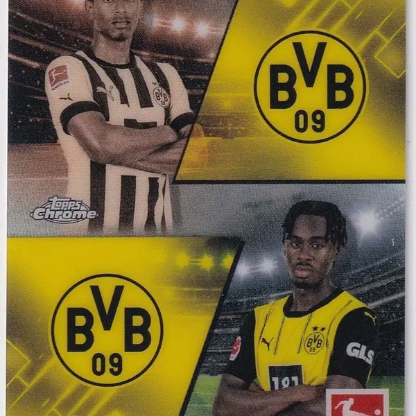 [BUNJANG] Topps Chrome 24-25 Bellingham & Gittens History is Now #HIN-7 Trading Card / [도르트문트] 24-25 탑스 크롬 벨링엄 & 기튼스 2024-25