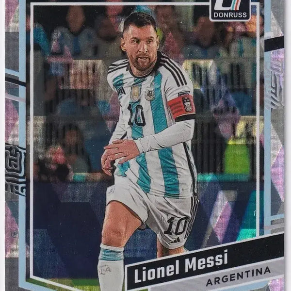 [BUNJANG] Lionel Messi 2023-24 Panini Donruss Cubic Parallel #1 Argentina Trading Card / [아르헨티나] 23-24 파니니 돈러스 리오넬 메시 큐빅 #1